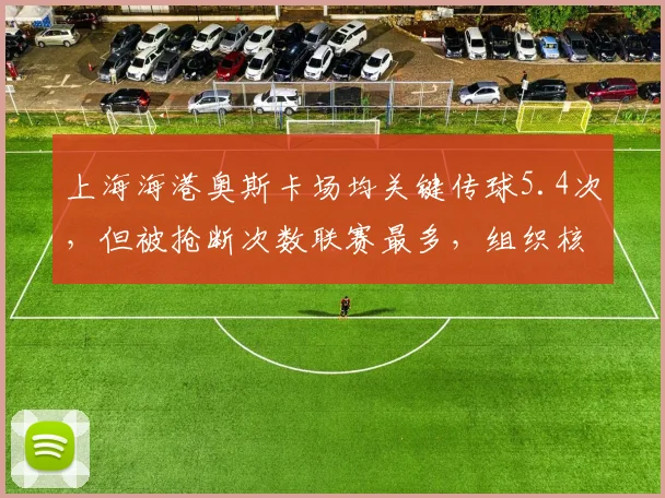 上海海港奥斯卡场均关键传球5.4次,但被抢断次数联赛最多,组织核心效率存疑